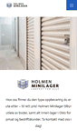 Mobile Screenshot of holmenminilager.no